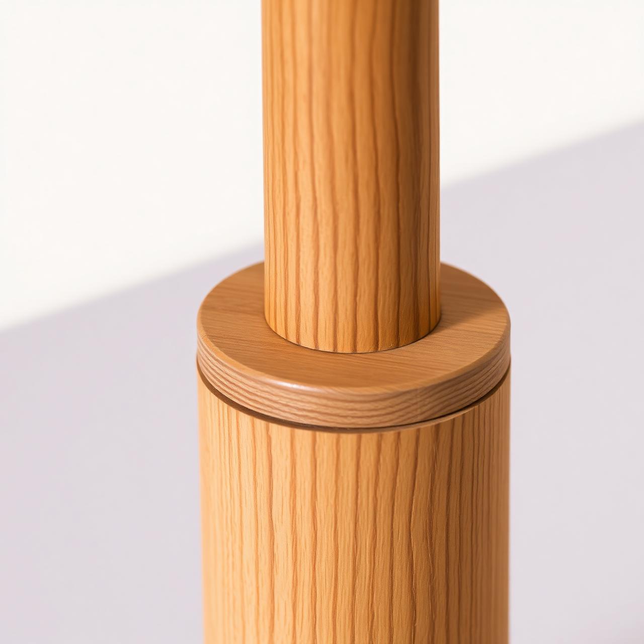 Brass dowel detail